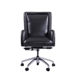 Parker Living Leather Swivel Desk Chair in Verona Blackberry