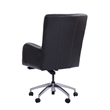Parker Living Leather Swivel Desk Chair in Verona Blackberry