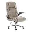 Parker Living Fabric Heavy Duty Desk Chair with Casters in Tan Finish