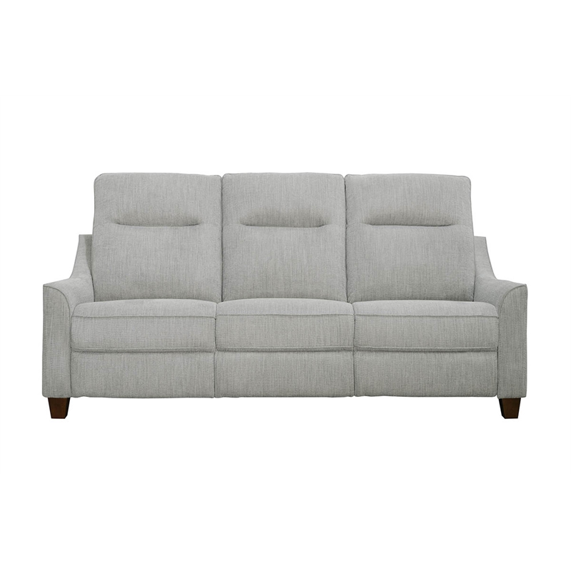 Parker Living Madison Pisces Muslin Gray Fabric Power Reclining Cordless Sofa