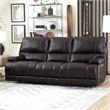 Parker Living Whitman Verona Coffee Brown Leather Power Reclining Cordless Sofa