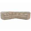 Parker Living Dalton Modern Fabric Reclining Sectional in Beige