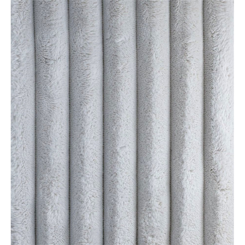 Parker Living Radius Modern Fabric Power Glider Recliner in Mega Gray