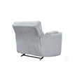 Parker Living Radius Modern Fabric Power Glider Recliner in Mega Gray