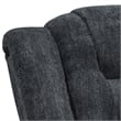Parker Living Bolton Polyester Blend Velvet Fabric Glider Recliner in Gray