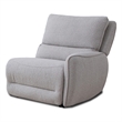 Parker Living Stellar Modern Fabric Reclining Sectional in Gray