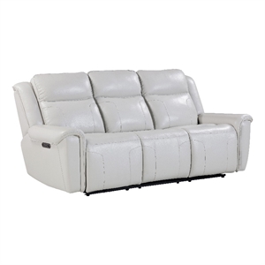 parker living atlantis - whisper ivory power reclining zero gravity sofa p2