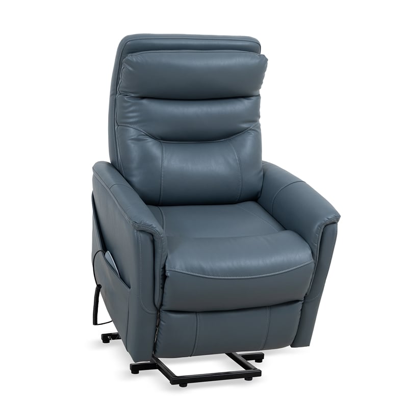 Parker Living Gemini Softy Azure Power Lift Recliner with