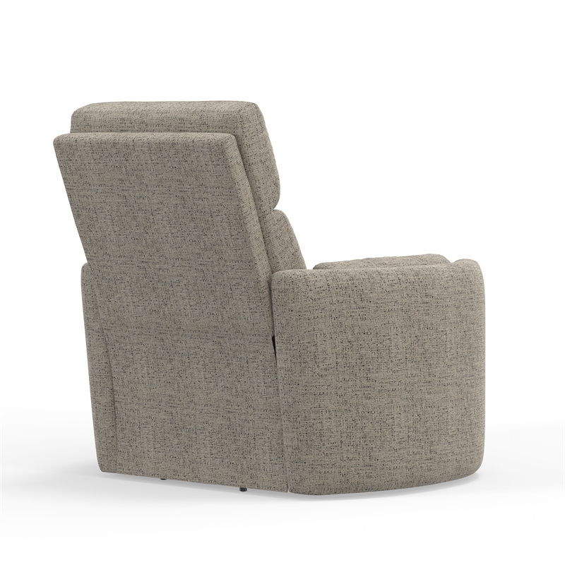 Parker Living Radius - Burlap Polyester Manual Swivel Recliner