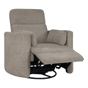 Parker Living Radius - Burlap Polyester Manual Swivel Recliner