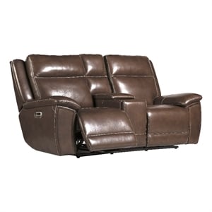 Parker Living Jameson - Hickory Power Reclining Zero Gravity Console Loveseat P2