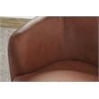 Parker Living Barolo - Vintage Whiskey All Italian Leather Swivel Club Chair