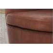 Parker Living Barolo - Vintage Whiskey All Italian Leather Swivel Club Chair