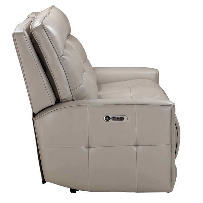 Parker Living Canterbury - Pewter Power Reclining Zero Gravity Sofa P2