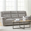 Parker Living Richland Power Recliner Sofa with Power Headrests Bristol Gray