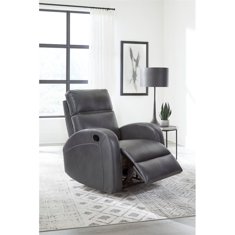 Parker Living Devin - Pebble Grey Manual Recliner