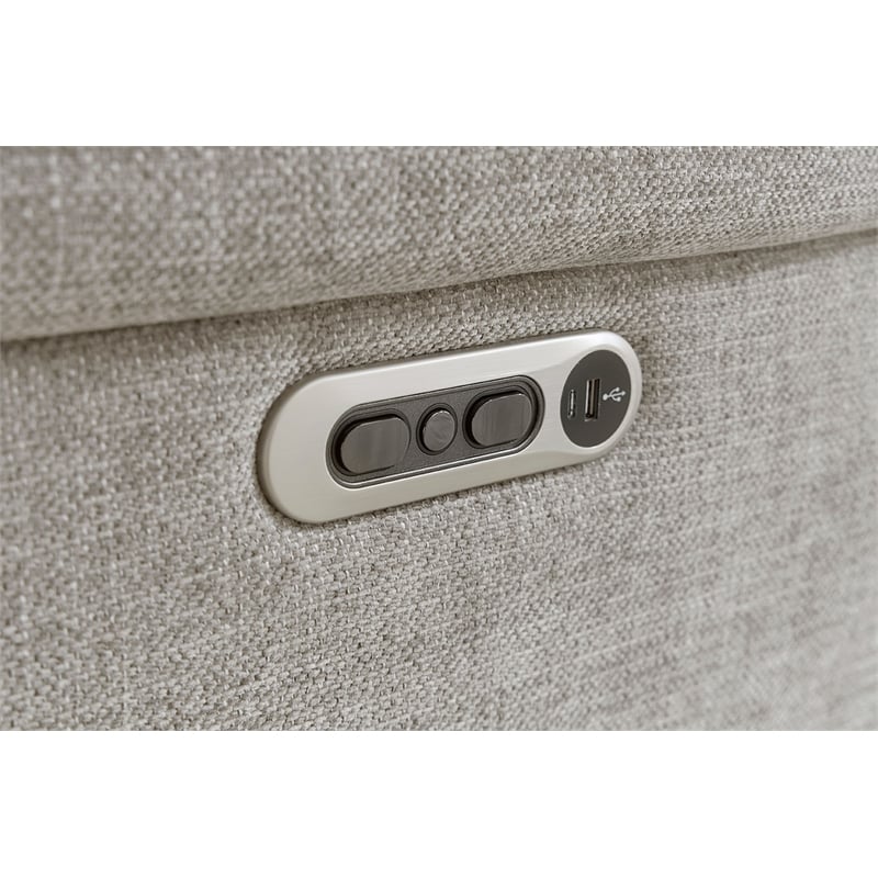 Parker Living Richland - Bristol Grey Power Recliner P2