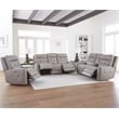 Parker Living Canterbury Pewter Power Reclining Zero Gravity Console Loveseat P2