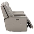 Parker Living Canterbury Pewter Power Reclining Zero Gravity Console Loveseat P2
