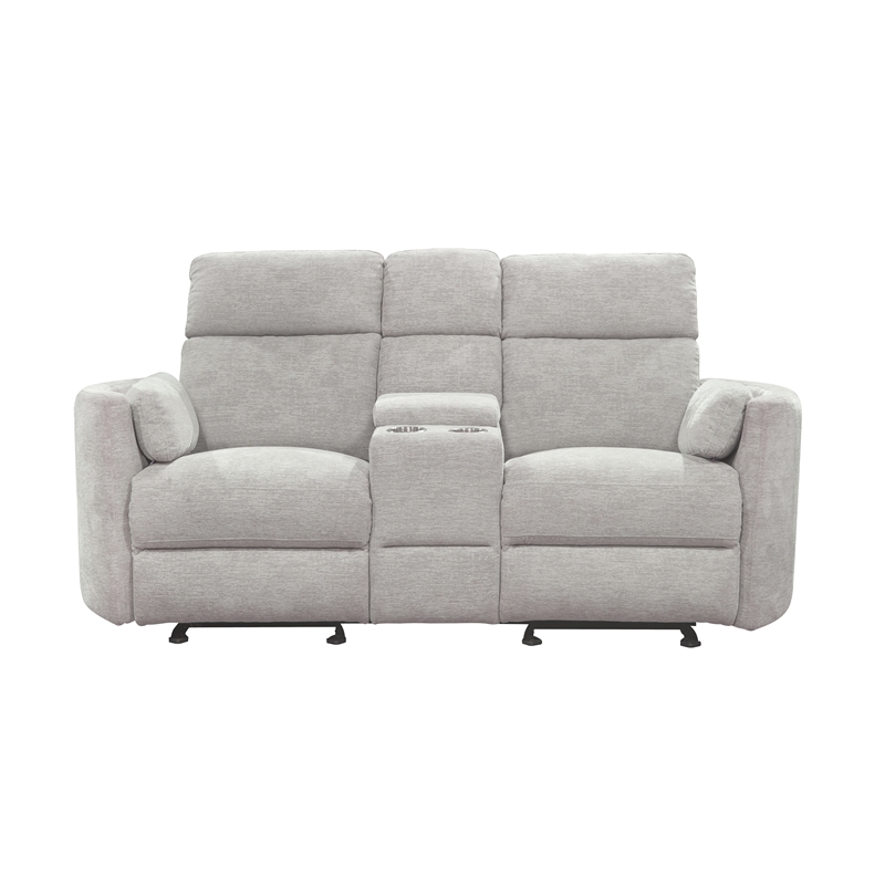 Parker Living Radius - Mineral Power Glider Reclining Console Loveseat