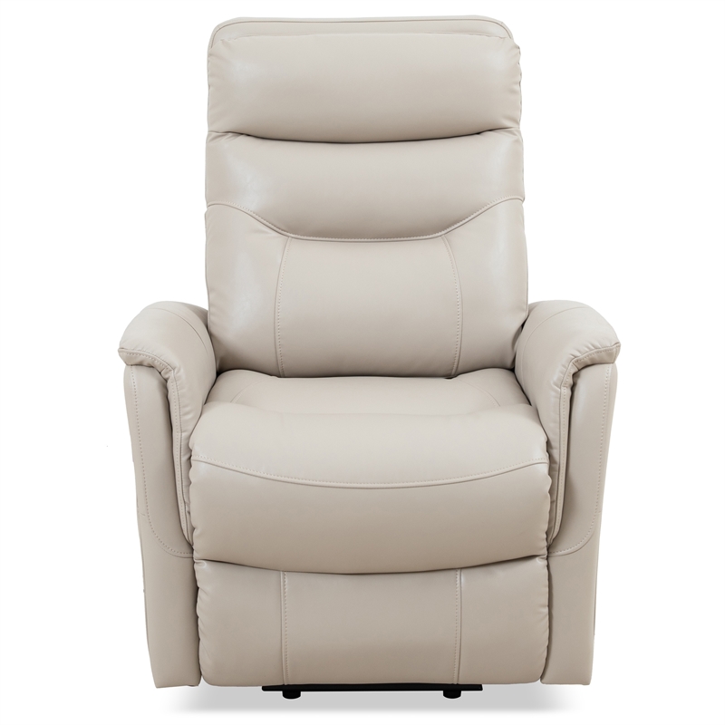 Parker Living Gemini Softy Ivory Power Lift Recliner with Articulating Headrest