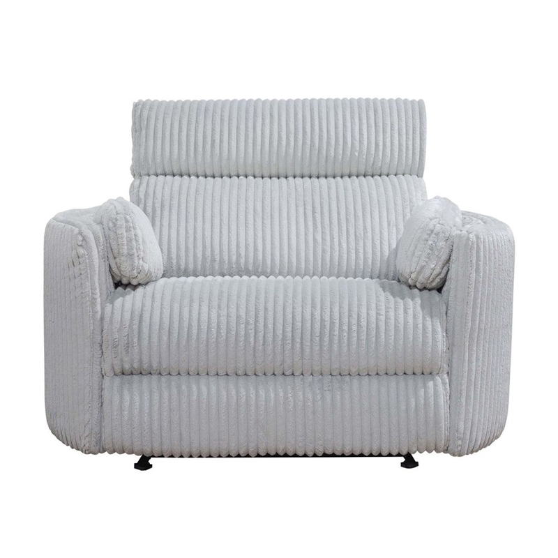 Parker Living Radius Xl Extra Wide Power Glider Recliner in Mega Gray (Set of 2)