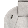 Parker Living Radius Xl Extra Wide Power Glider Recliner in Mega Gray (Set of 2)