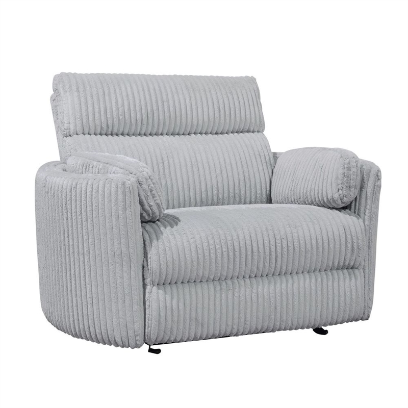 Parker Living Radius Xl Extra Wide Power Glider Recliner in Mega Gray (Set of 2)