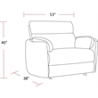 Parker Living Radius Xl Extra Wide Power Glider Recliner - Mega Ivory (Set of 2)