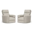 Parker Living Radius - Tatum River Rock Power Swivel Glider Recliner Two Pack