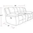 Parker Living Buster - Opal Taupe Manual Reclining Sofa Loveseat and Recliner