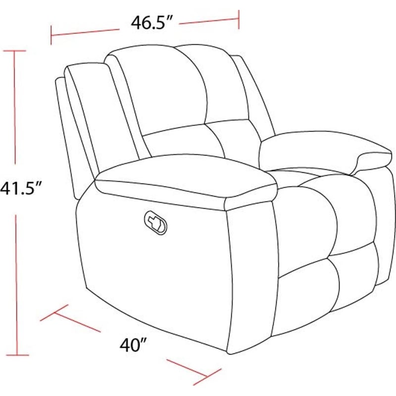Parker Living Buster - Opal Taupe Manual Reclining Sofa Loveseat and Recliner