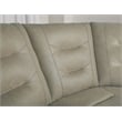 Parker Living Caldwell Tahoe Fog 6 PC Power Sectional with Adjustable Headrests