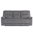 Parker Living Cooper - Shadow Grey Manual Reclining Sofa Loveseat and Recliner