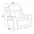 Parker Living Haywood - Butternut Power Reclining Sofa Loveseat and Recliner