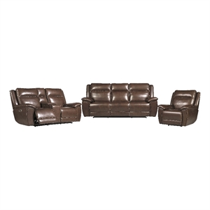 Parker Living Jameson Hickory Power Reclining ZG Sofa Loveseat Recliner