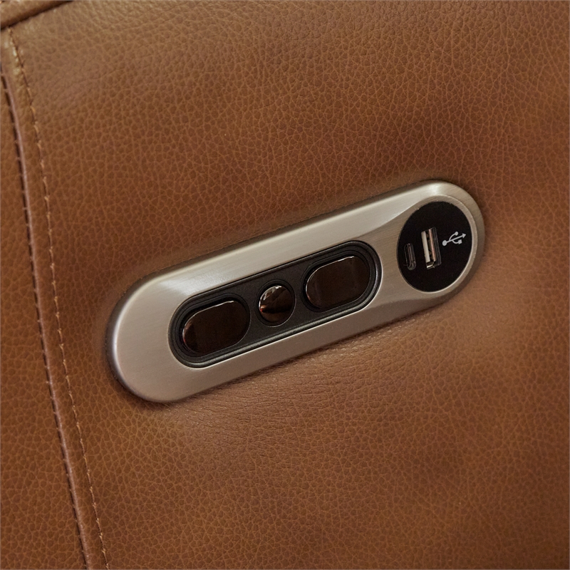 Parker Living Modesto Sable 6PC Power Adjustable Headrests Reclining Sectional