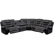 Parker Living Outlaw Stallion 6PC Power Reclining Sectional with Drop Down Table