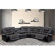 Parker Living Outlaw Stallion 6PC Power Reclining Sectional with Drop Down Table