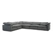 Parker Living Exhale - Mathis Thunder 6 Piece Modular Sectional