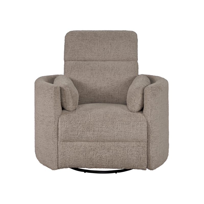 Parker Living Radius - Burlap Manual Swivel Recliner Two Pack