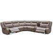 Parker Living Blake Desert Taupe 6 Piece Reclining Sectional