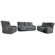 Parker Living Polaris - Bizmark Grey Power Reclining Sofa Loveseat and Recliner