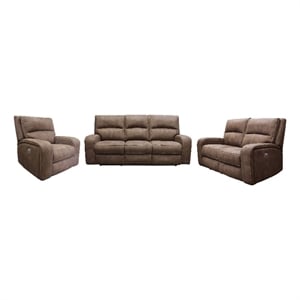 Parker Living Polaris - Kahlua Power Reclining Sofa Loveseat and Recliner