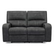 Parker Living Polaris - Slate Power Reclining Sofa Loveseat and Recliner