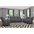 Parker Living Polaris - Slate Power Reclining Sofa Loveseat and Recliner