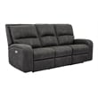 Parker Living Polaris - Slate Power Reclining Sofa Loveseat and Recliner