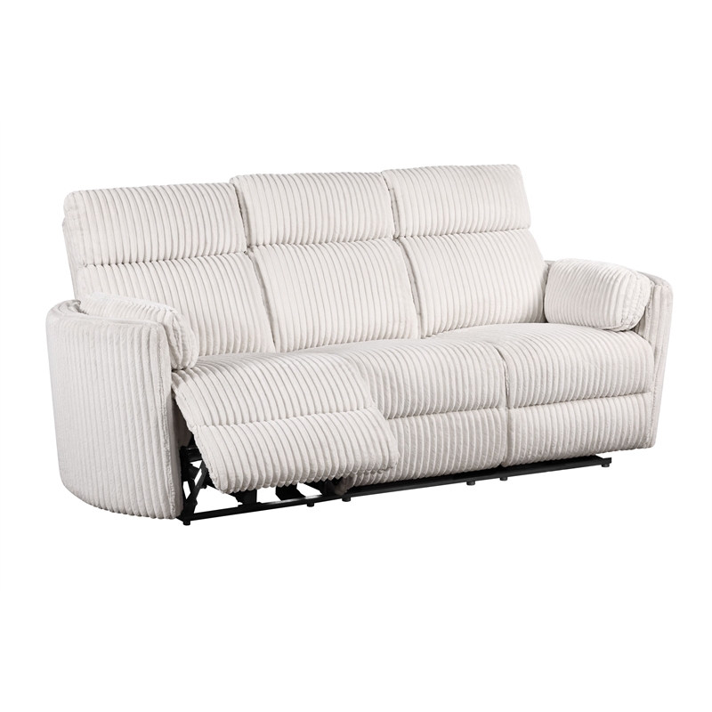 Parker Living Radius - Mega Ivory Power Reclining Sofa Loveseat and Recliner