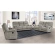 Parker Living Cooper Shadow Natural Manual Reclining Sofa Loveseat and Recliner