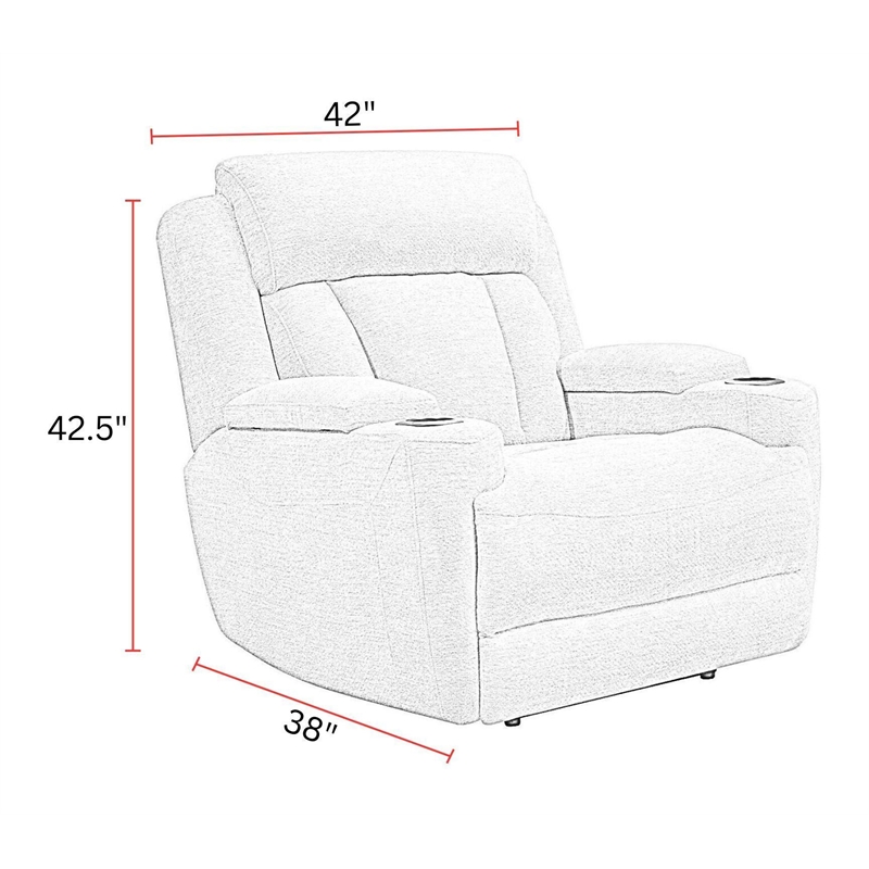 Parker Living Dalton - Lucky Fawn Power Reclining Sofa Loveseat and Recliner